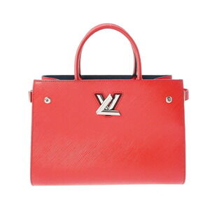 Louis Vuitton Epi Twist Tote Coquelicot Red Leather Handbag